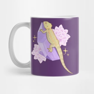 Bearded Dragon and Amethyst Mug